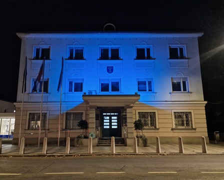 Modra barva simbolizira enotnost v boju proti sladkorni bolezni