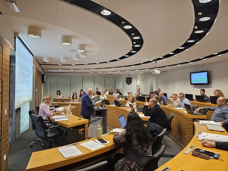 23. seja Občinskega sveta; foto: arhiv Občine Domžale