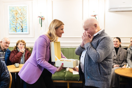 Županja podelila Zlato srce Martinu Capudru; foto: Jure Gubanc