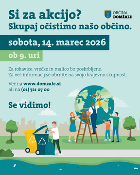 Skupaj očistimo našo občino