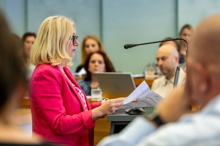 Na Občini Domžale je potekala 27. seja Občinskega sveta Občine Domžale; foto Rok Majhenič