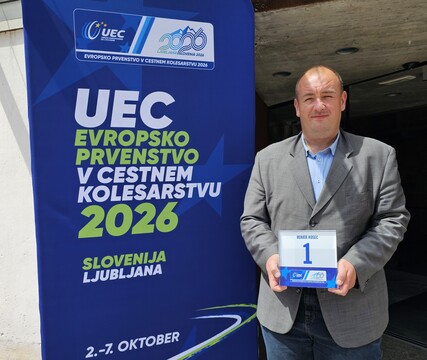 Trasa evropskega prvenstva v cestnem kolesarstvu 2026 tudi skozi občino Domžale; foto: arhiv Občine Domžale