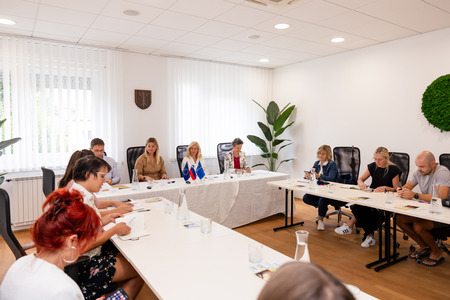 Novinarska konferenca občine Domžale, 9. september 2026, foto Jure Gubanc