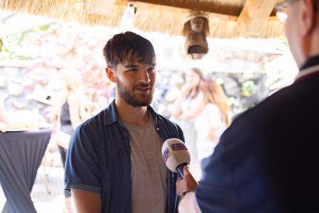 Mladi župan Aljaž Praznik