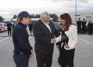 Slavnostno odprtje Centra za zaščito in reševanje Domžale