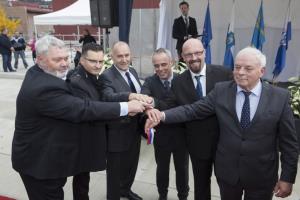Slovesna otvoritev nadgrajene Centralne čistilne naprave Domžale - Kamnik
