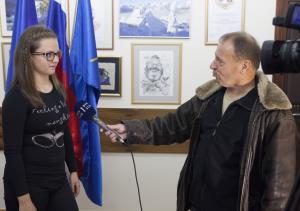 Mini župan in mini podžupanja na Tradicionalnem slovenskem zajtrku