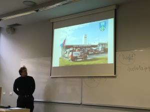 Člani štaba Civilne zaščite Domžale predavali študentom obramboslovja na Fakulteti za družbene vede