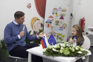 »Otroci, sledite svojim sanjam, bodite pri tem pogumni in vztrajni«