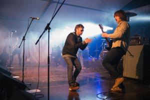 Pop-rock večer doživel vrhunec z nastopom Big Foot Mame