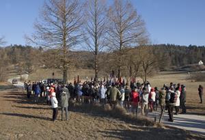 Spominska slovesnost v Rudniku