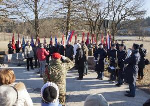 Spominska slovesnost v Rudniku