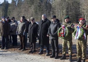 Spominska slovesnost v Rudniku