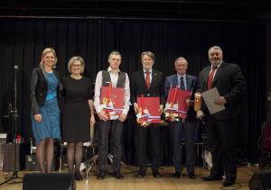 Občina Domžale in Slovensko društvo Slovenija Rűti praznovala v Švici