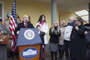 Predaja oblasti Pustni sekciji Striček z Vira