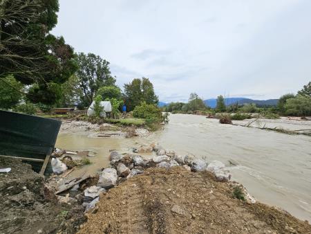 Struga Kamnišče Bistrice v Nožicah