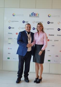 Joc Pečečnik in županja mag. Renata Kosec