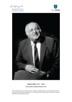 Častni občan Stane Habe