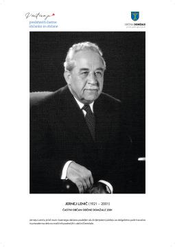 Častni občan Jernej Lenič