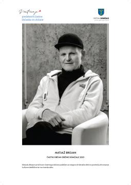 Častni občan Matjaž Brojan, foto: Rok Majhenič