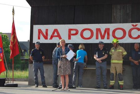 Novo gasilsko vozilo, foto: Patricija Kaplja