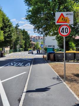 Vzorčna fotografija: cestišče