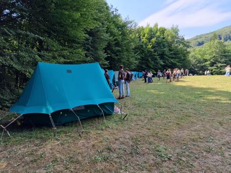 Obisk tabornikov v Stavči vasi