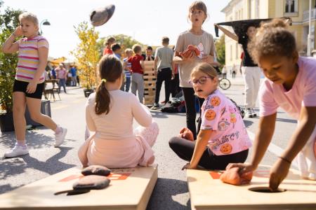 Dogodek Zeleni dan v Domžalah; foto: Jure Gubanc