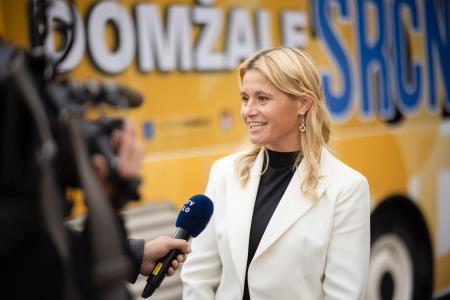 Županja Domžal mag. Renata Kosec, foto: Jure Gubanc/Občina Domžale
