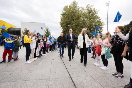 Dobrodošlica v Domžalah, foto: Jure Gubanc/Občina Domžale