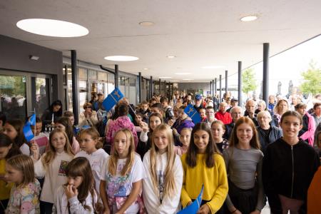 Dobrodošlica v Domžalah, foto: Jure Gubanc/Občina Domžale