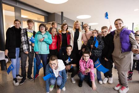 Dobrodošlica v Domžalah, foto: Jure Gubanc/Občina Domžale