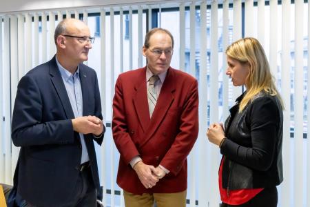 mag. Roman Rener, Vojmir Drašler, mag. Renata Kosec, foto: Rok Majhenič