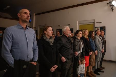 Slavnostna proslava ob slovenskem kulturnem prazniku; foto: Eva Žurbi za Občino Domžale-23