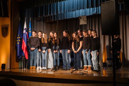 Slavnostna proslava ob slovenskem kulturnem prazniku; foto: Eva Žurbi za Občino Domžale-22