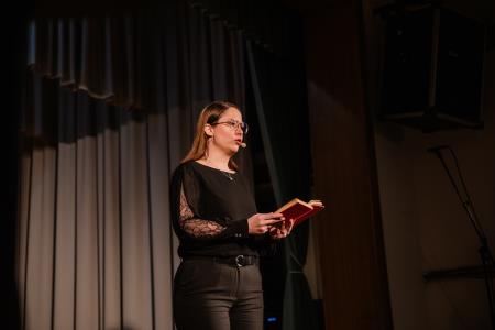Slavnostna proslava ob slovenskem kulturnem prazniku; foto: Eva Žurbi za Občino Domžale-36