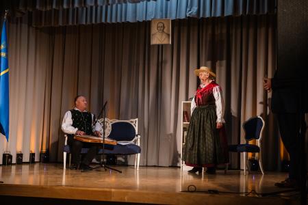 Slavnostna proslava ob slovenskem kulturnem prazniku; foto: Eva Žurbi za Občino Domžale-39