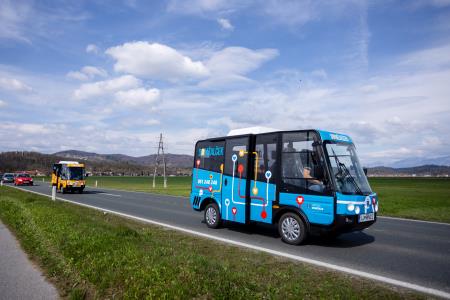 Minibus Domžalček; foto: Jure Gubanc