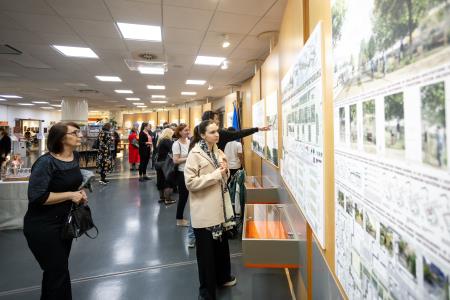 Razstava projektov ureditve osrednjega javnega prostora Domžal