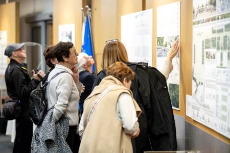 Razstava projektov ureditve osrednjega javnega prostora Domžal