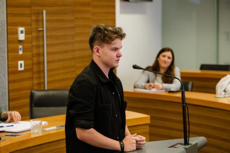 2. seja Otroškega Občinskega sveta Občine Domžale; foto Eva Žurbi