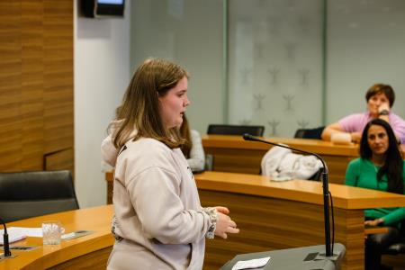 2. seja Otroškega Občinskega sveta Občine Domžale; foto Eva Žurbi