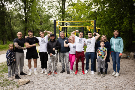 Nova Streetworkout orodja na Škrjančevem