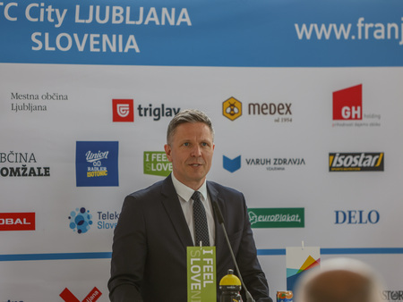 Novinarska konferenca Maratona Franja; foto: Prijavim.se