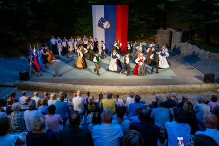 Osrednja občinska proslava ob dnevu državnosti; foto Rok Majhenič