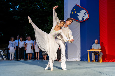 Osrednja občinska proslava ob dnevu državnosti; foto Rok Majhenič