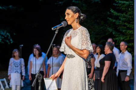 Osrednja občinska proslava ob dnevu državnosti; foto Rok Majhenič