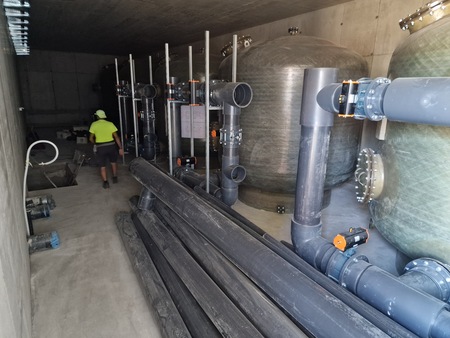 Gradnja domžalskega bazena lepo napreduje