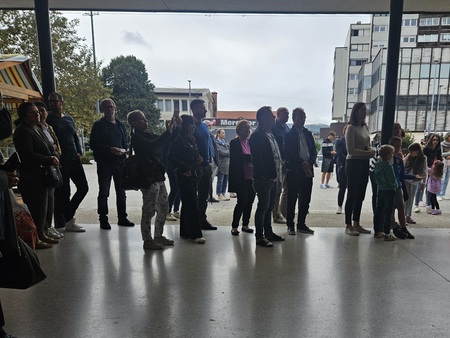 Podelitev nagrad sodelujočim na natečaju Bogastvo mobilnosti; arhiv Občine Domžale