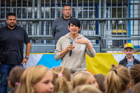 Mini olimpijada v Športnem parku Domžale, foto: Karin Božič Zupančič